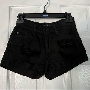 KanCan Black Jean Shorts